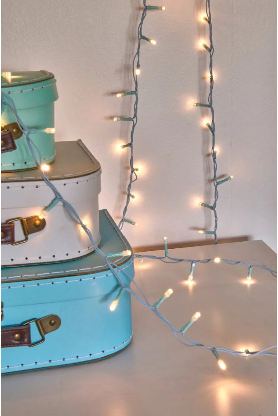 Lifestyle London Pin Lights Mains operated Baby Blue