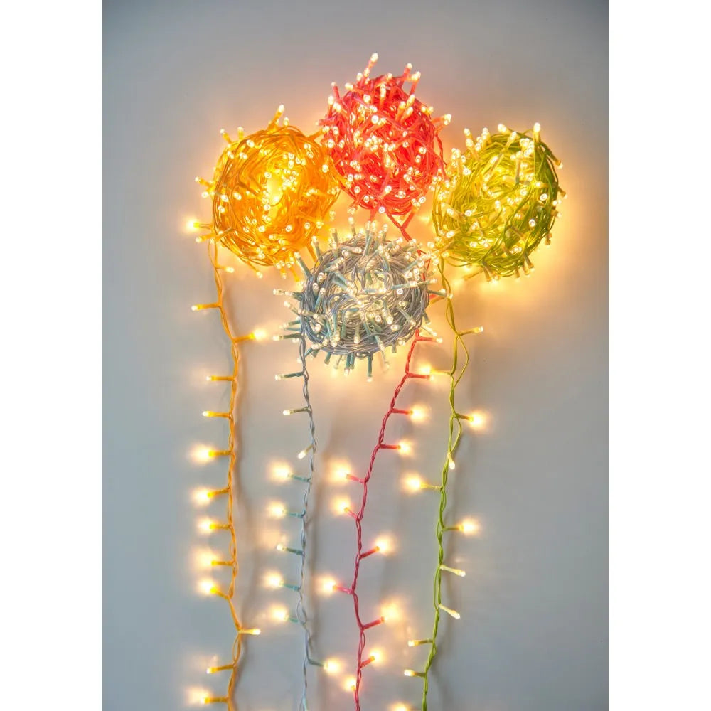 Lightstyle London Pin Lights Mains Operated Yellow