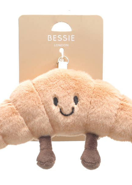 Plush Croissant Bag Charm