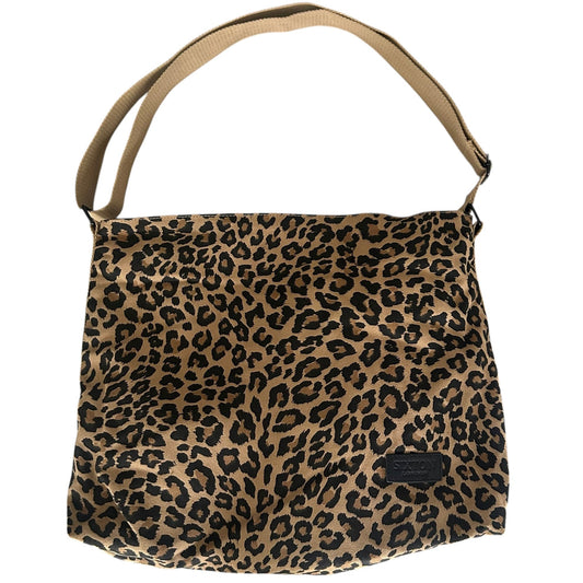 Sixton Portland Messenger Bag in Sand Leopard Print