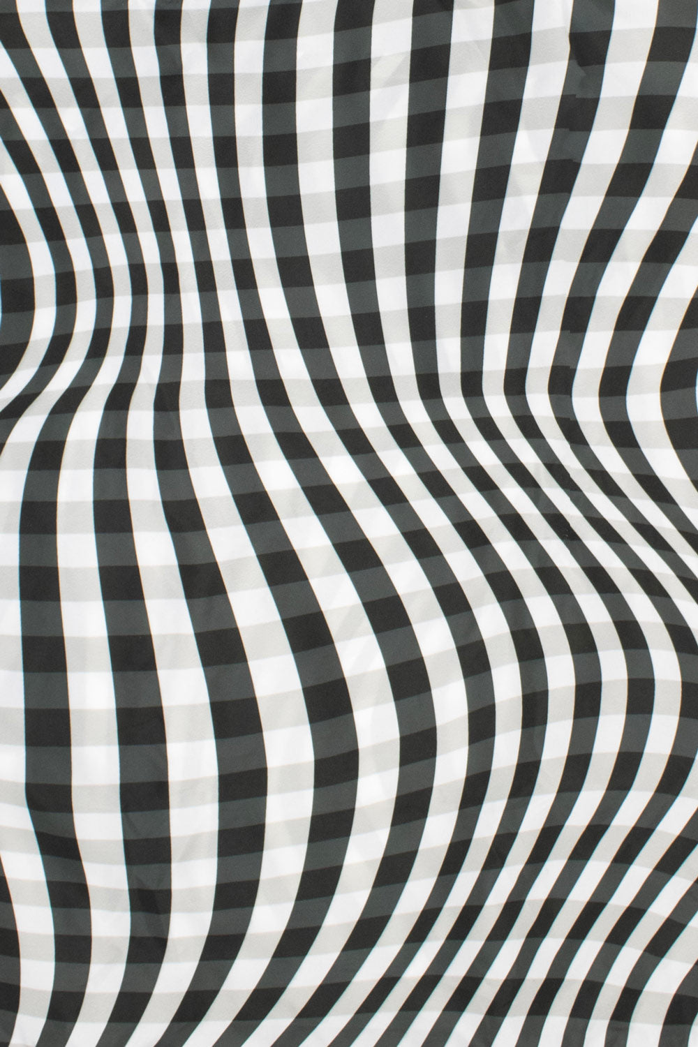 Kind Bag Distorted Gingham Medium Reusable Bag