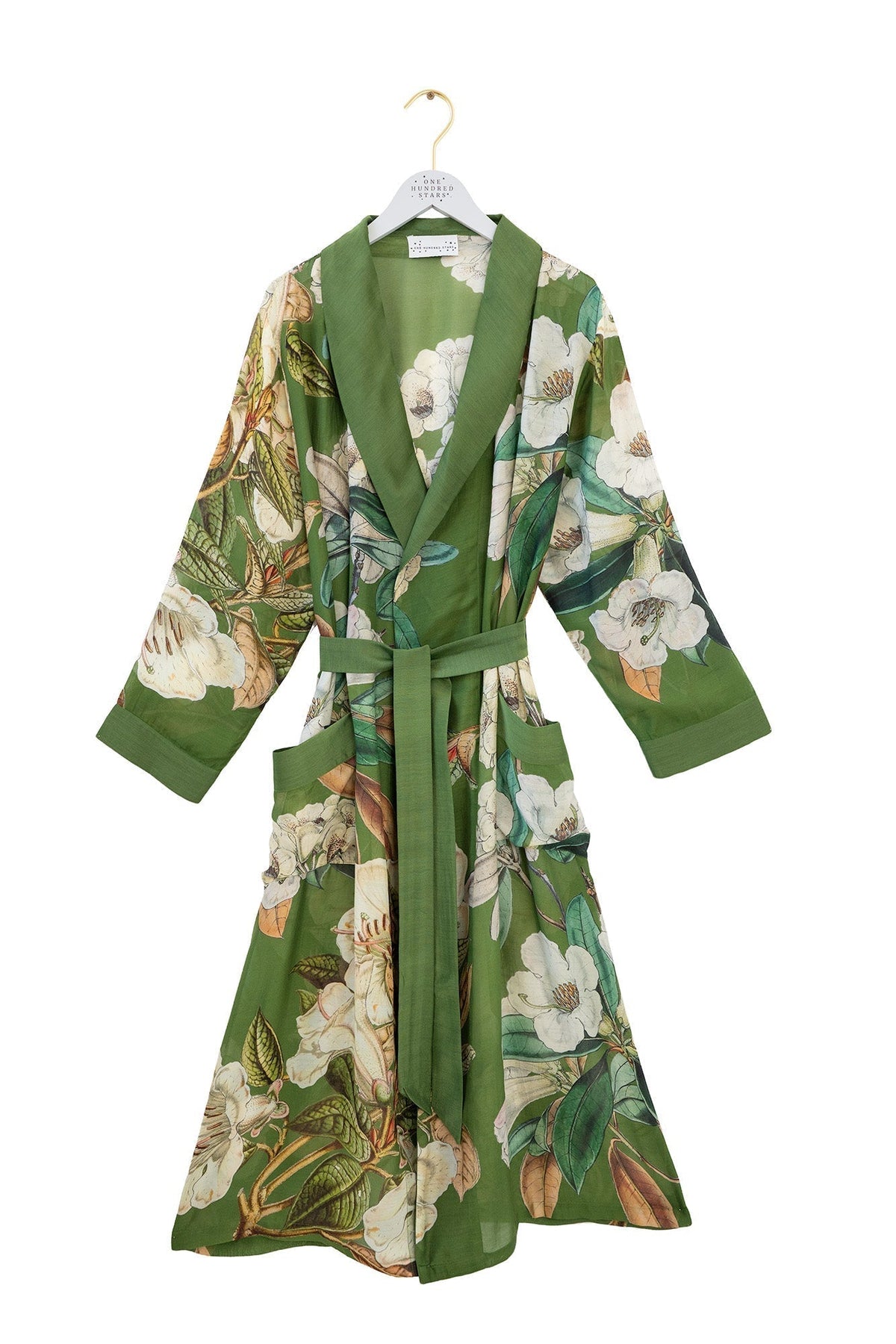 One Hundred Stars Rhodoleia Green Gown