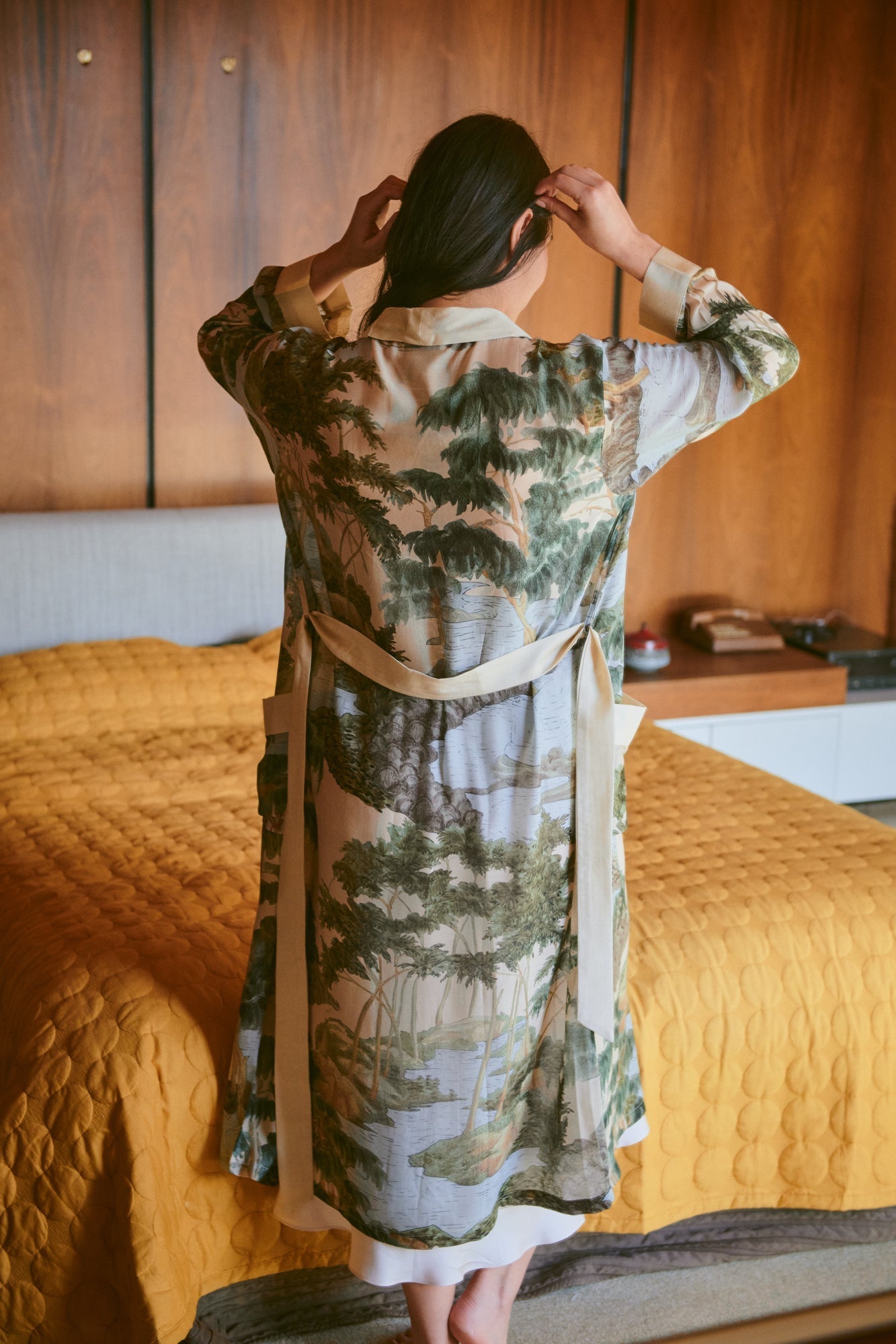 One Hundred Stars Rivers and Trees Natural Gown