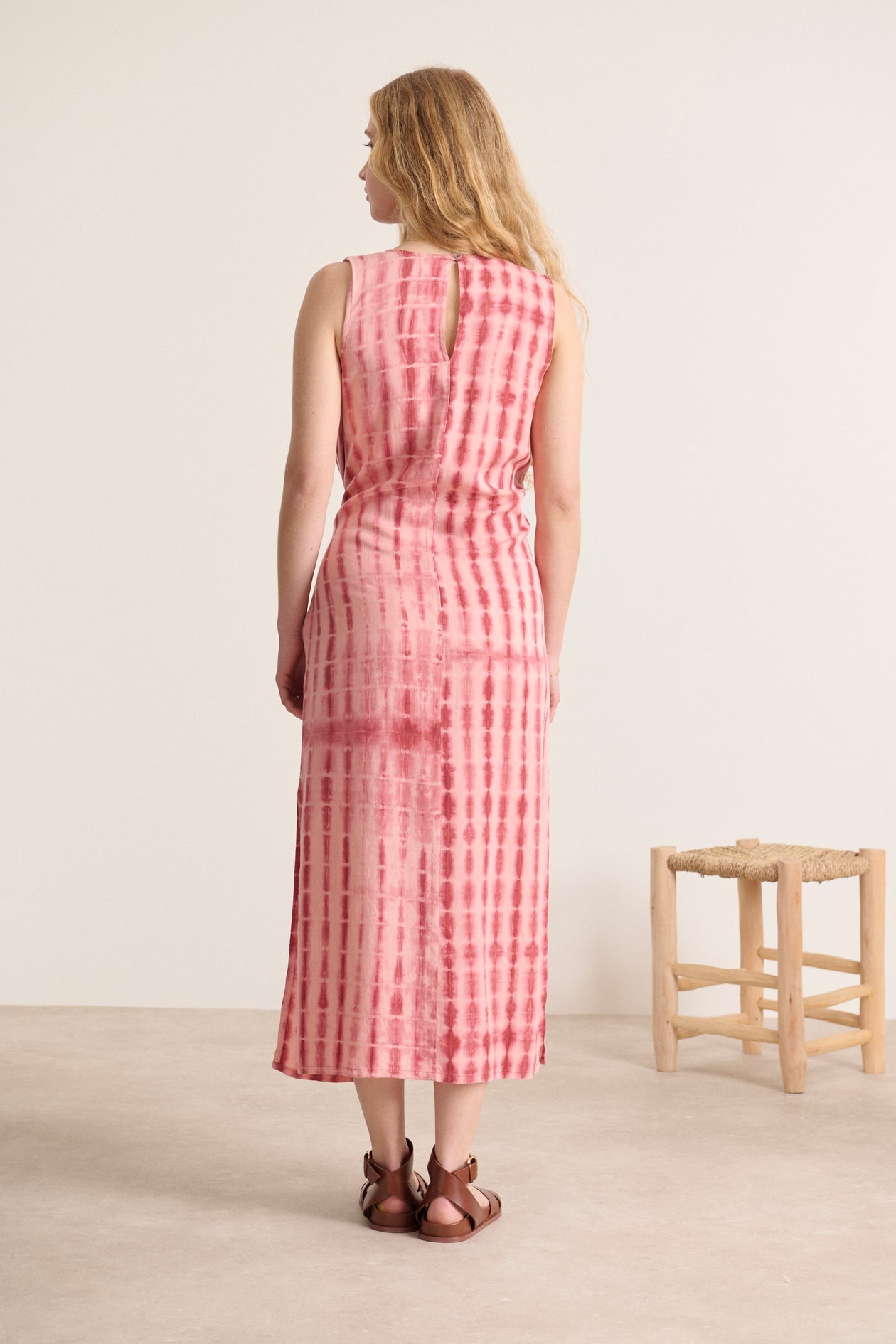 Garance Paris Varda Dress in pink print