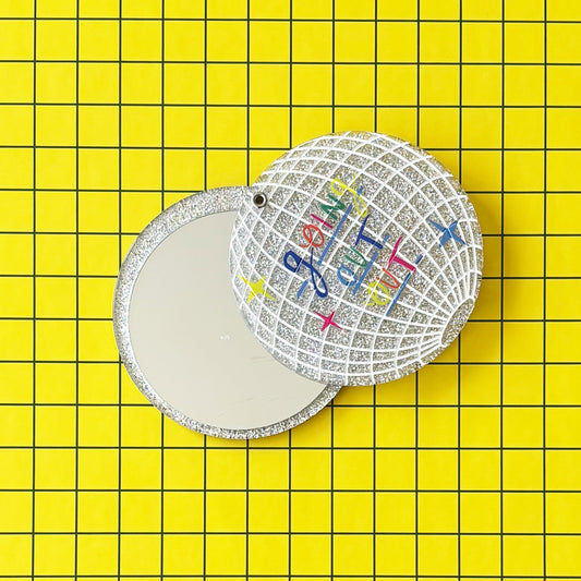 Small Talk Compact Mirror 'Going Out-Out