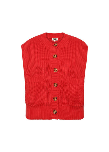 FRNCH Carmele Red Sweater
