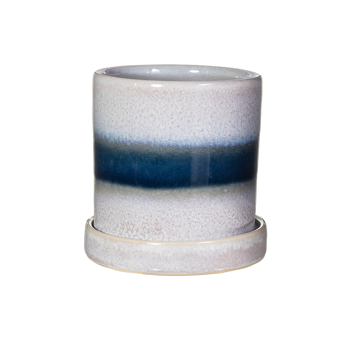 Sass & Bella Mojave Dusk Planter with Saucer