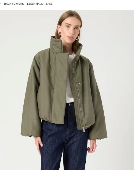 Soaked in Luxury Alicie Jacket in Grape Leaf