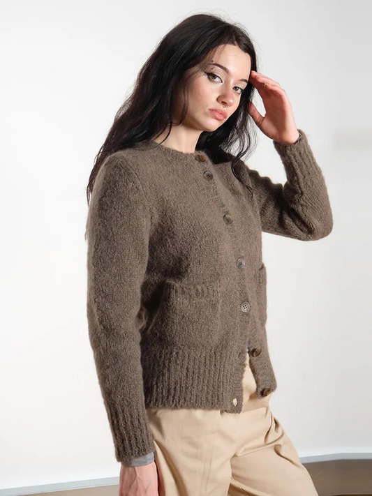 Sibin Linnebjerg Chicago Cardigan in Forrest