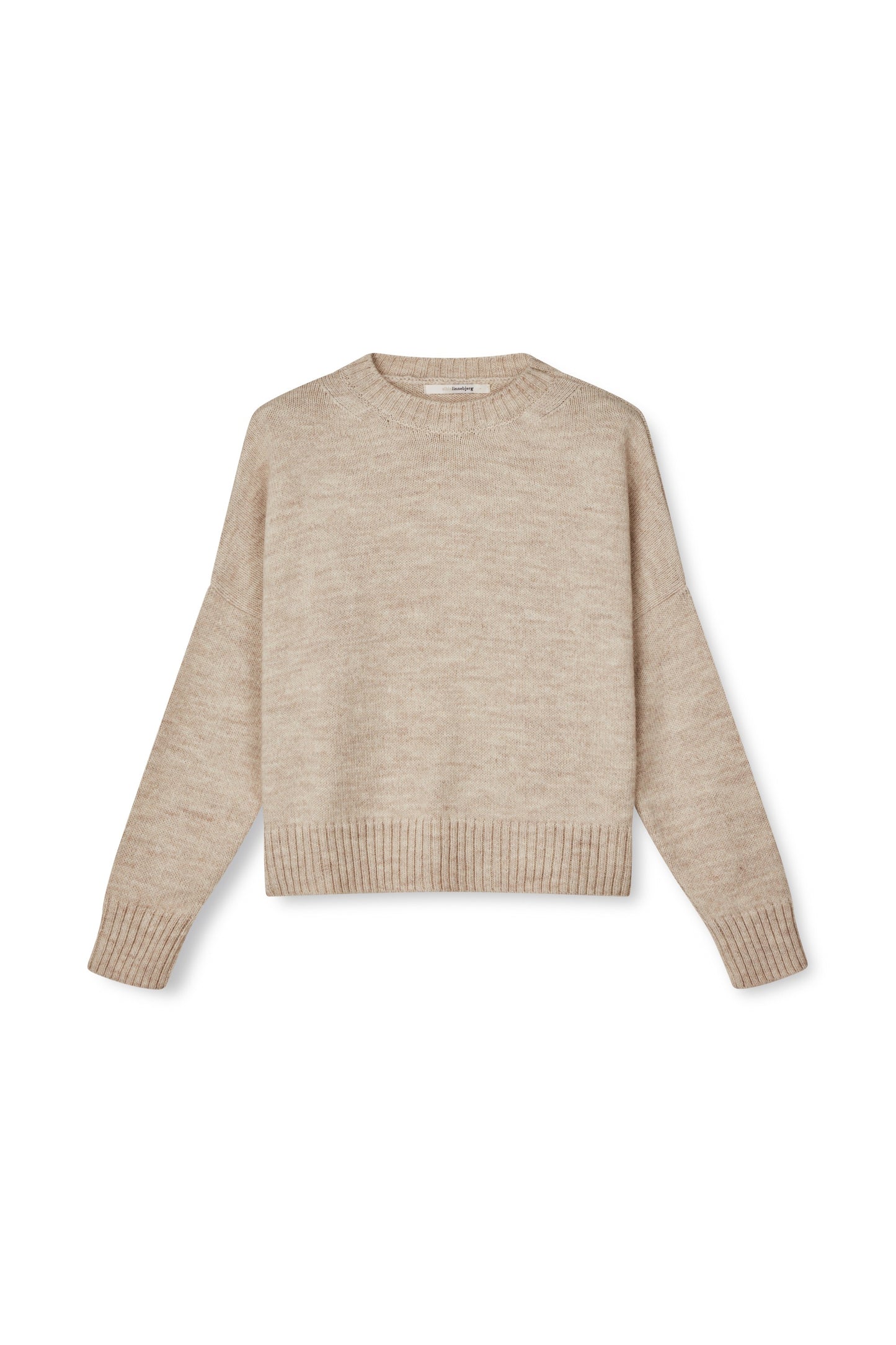 Sibin Linnebjerg Lillie Jumper in Light Melange Sand