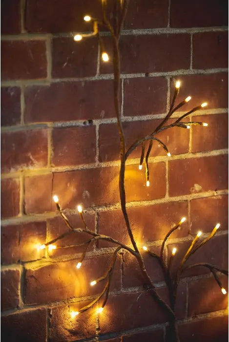 Lightstyle London Solar Ivy in Brown