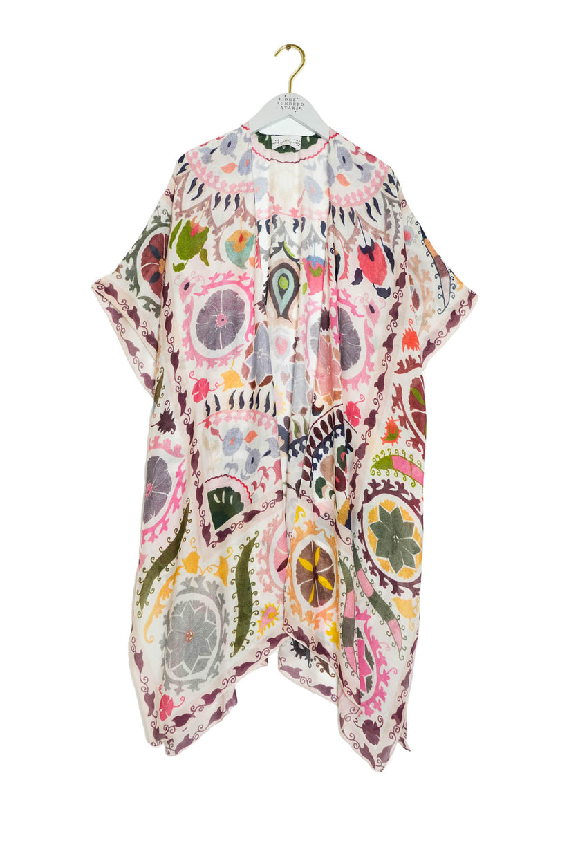 One Hundred Stars Susani Pink Throwover