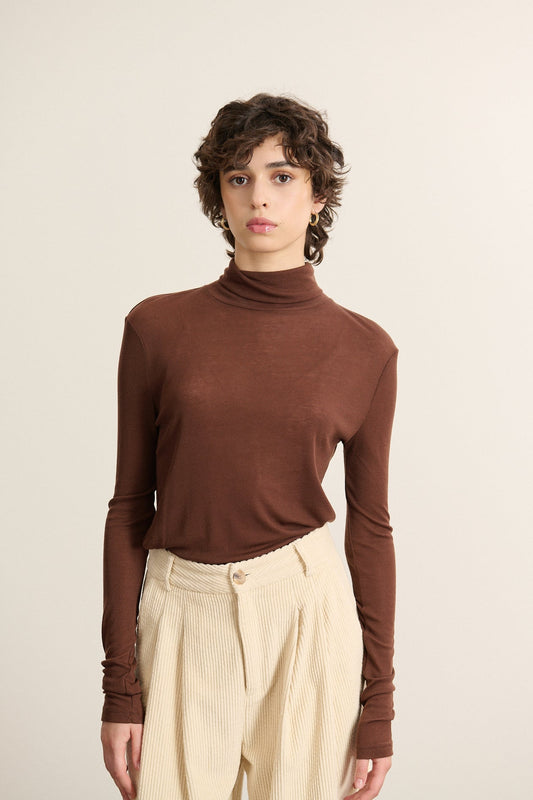 Garance Paris Berne Top in Marron