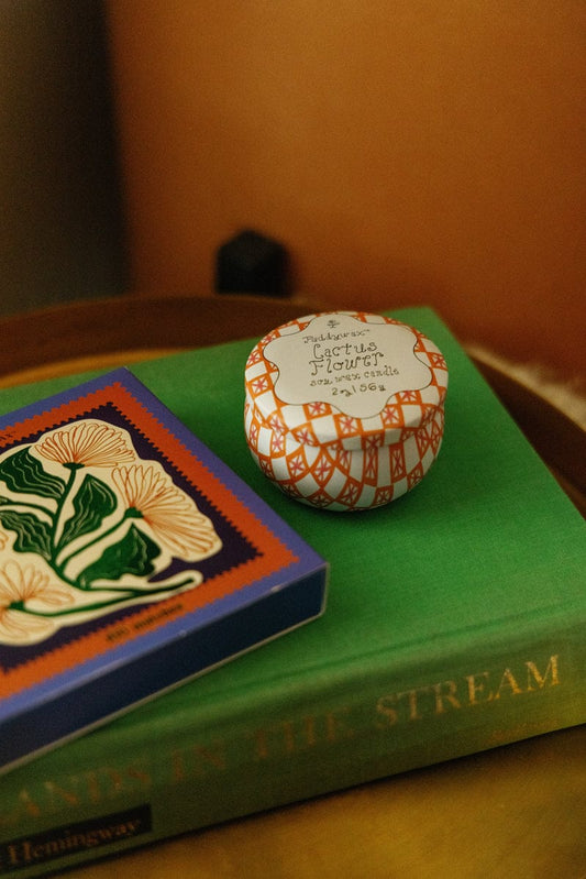 Paddywax Cactus Flower - Tulip 2 oz Tin Candle
