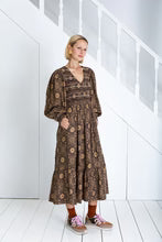 Bonte London Troy Dress in Midnight & Sand