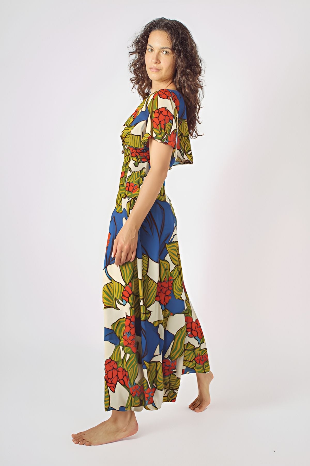 Traffic People Taking Woodstock Rene Dress