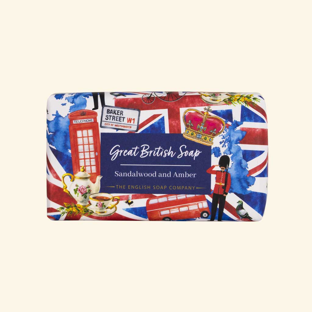 The English Soap Company - Occasions Sandalwood and Amber Great British Soap