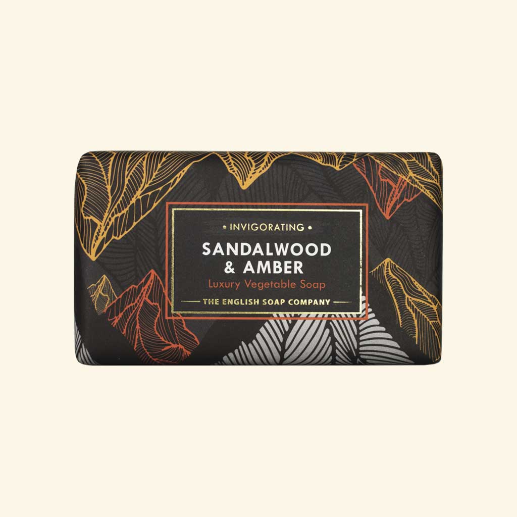 The English Soap Company - Radiant Sandalwood and Amber Soap