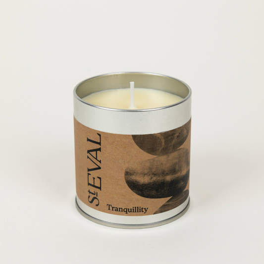 St Eval Tranquillity, Scented Tin Candle