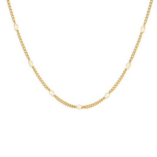 Vurchoo Jewellery Star Dainty Chain Gold