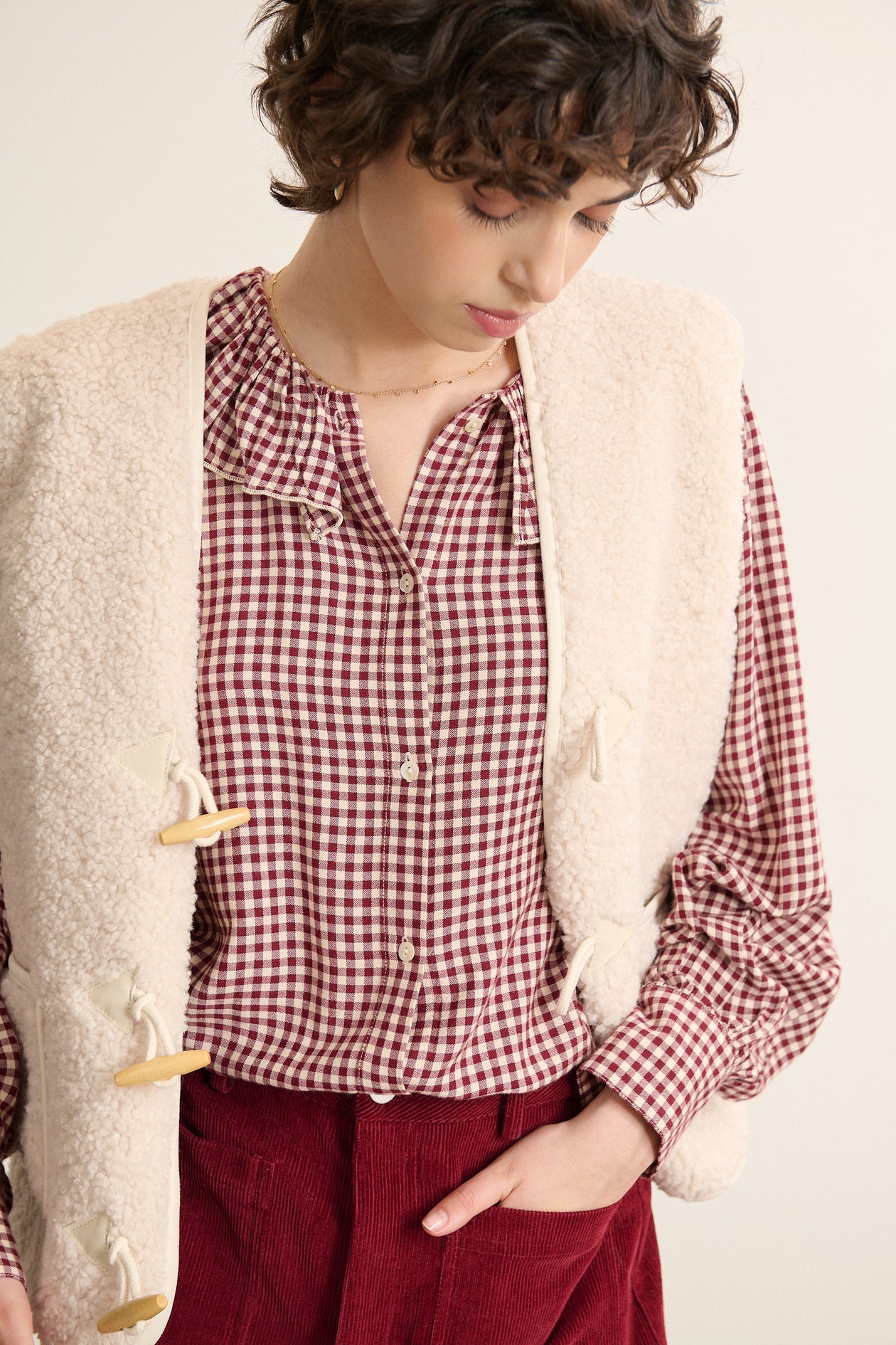 Garance Paris Polette Jacket in Ecru