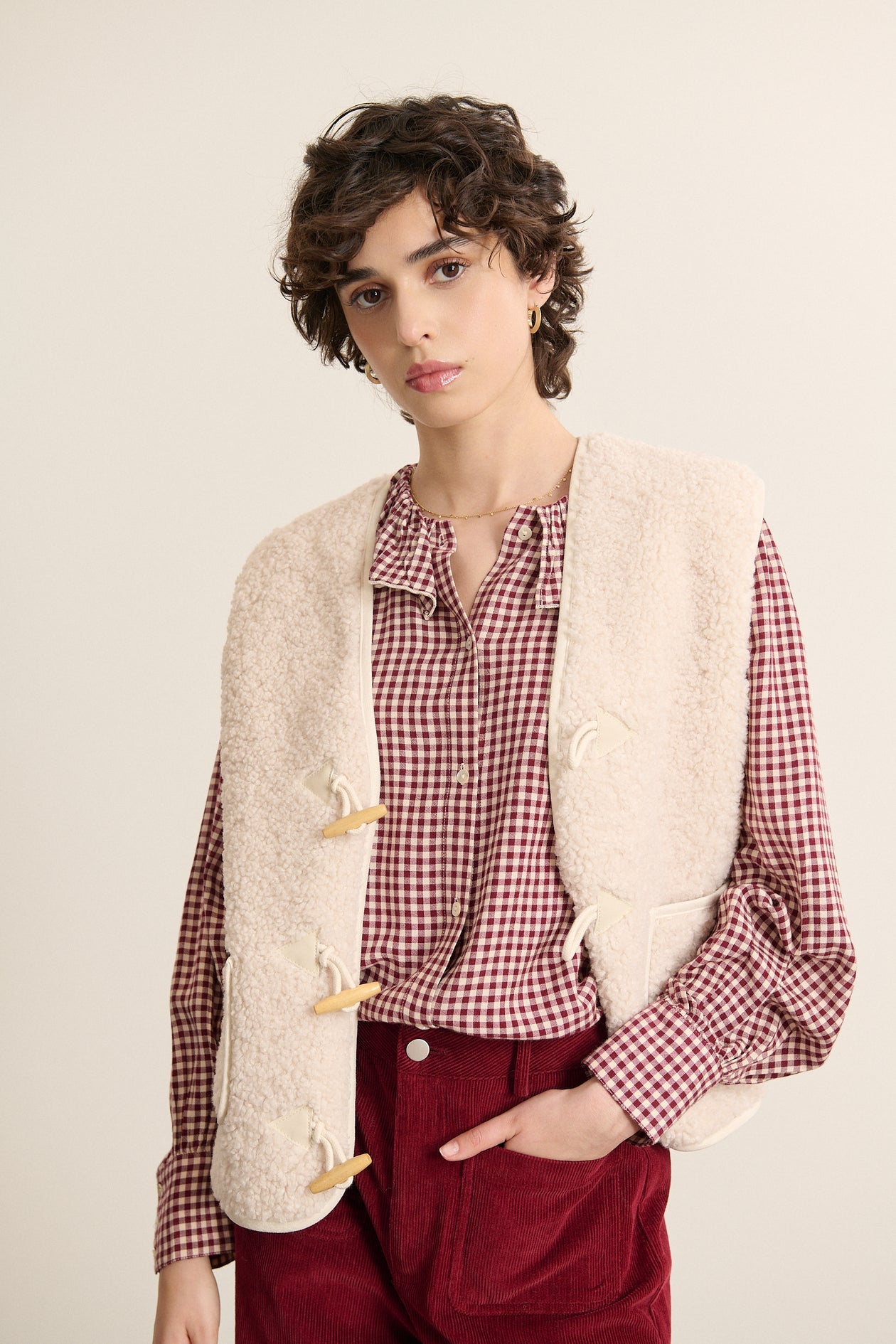 Garance Paris Polette Jacket in Ecru
