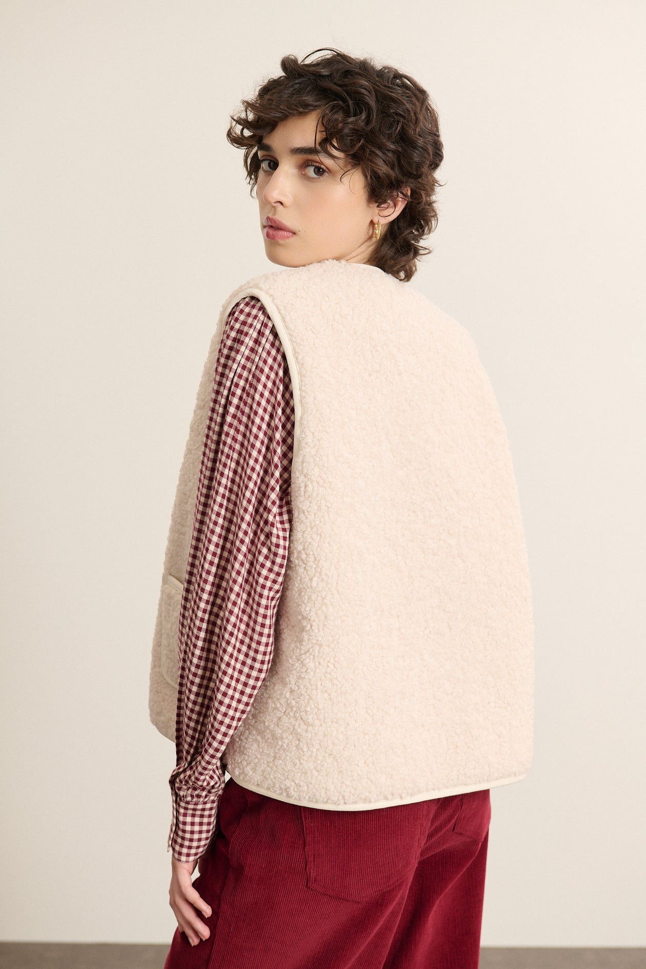 Garance Paris Polette Jacket in Ecru