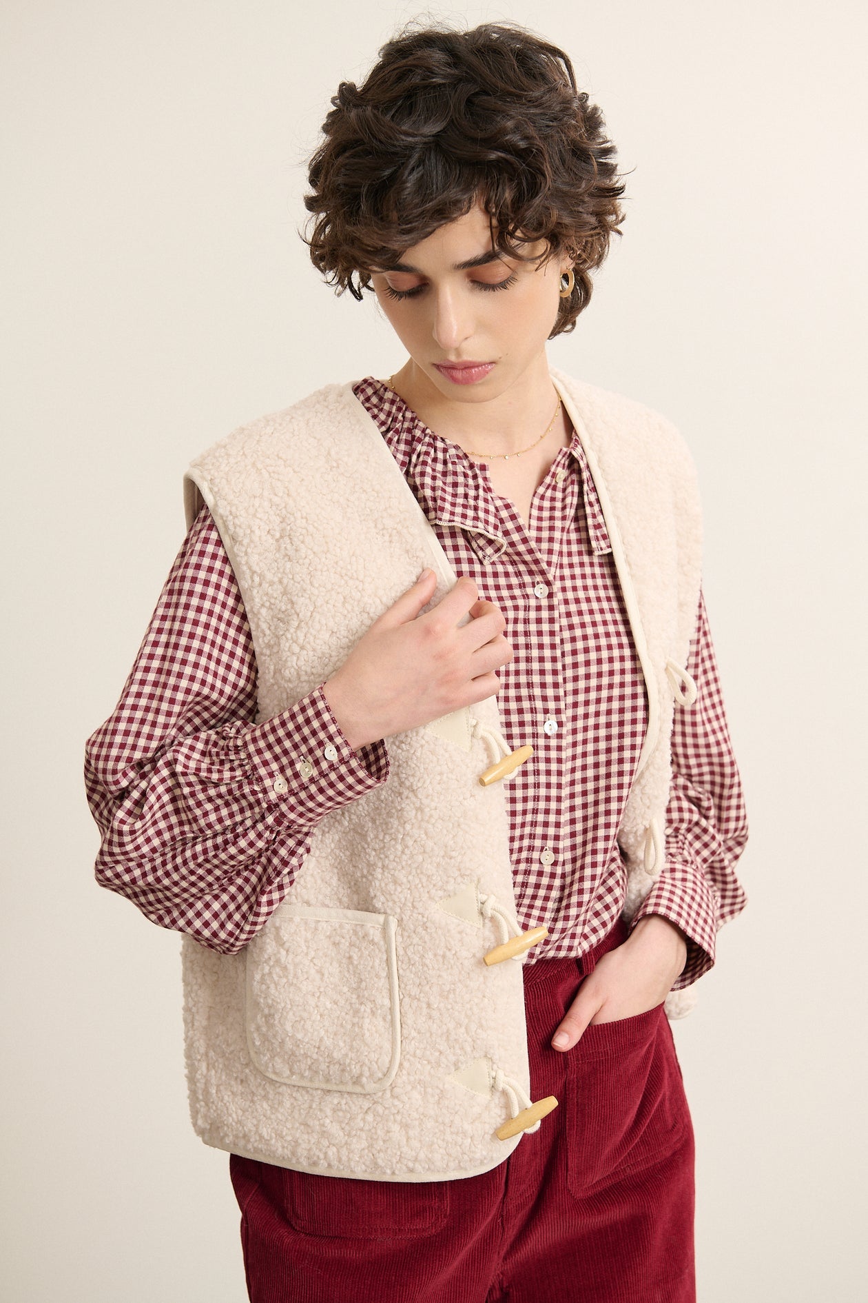 Garance Paris Polette Jacket in Ecru