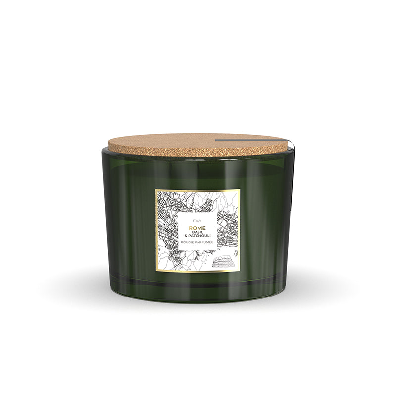 Villa Hermanos Cities Green Rome Candle in a Jar 350gr