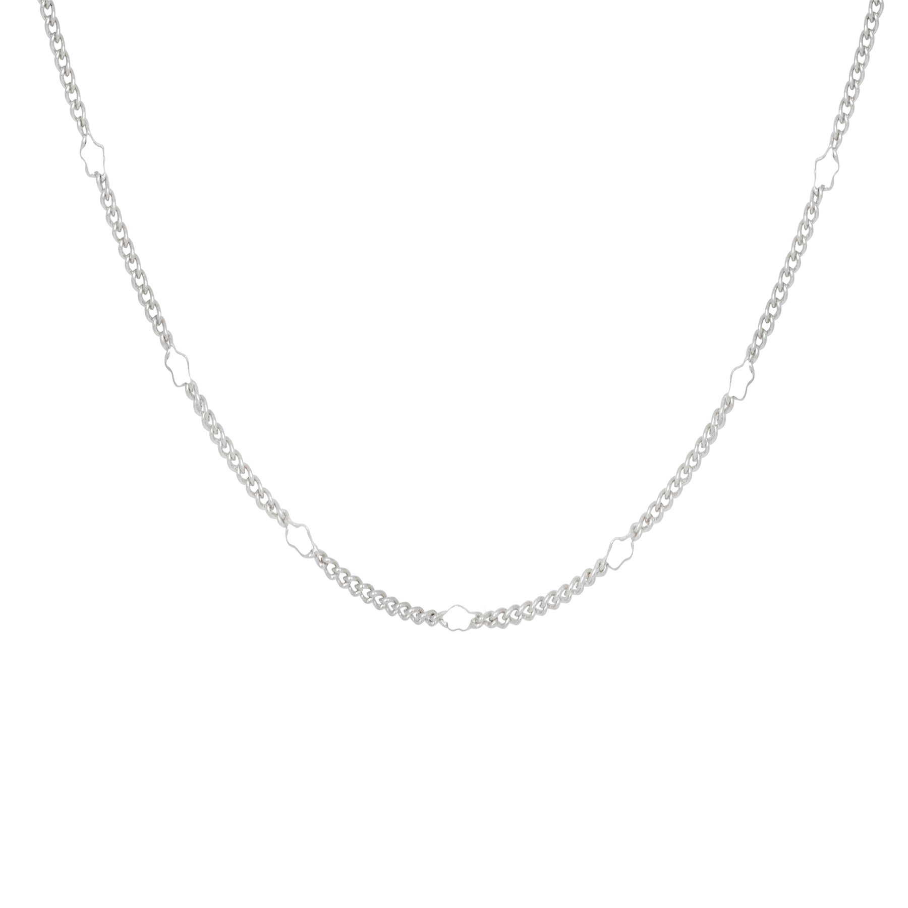 Vurchoo Jewellery Star Dainty Chain Silver