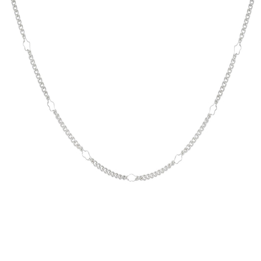 Vurchoo Jewellery Star Dainty Chain Silver