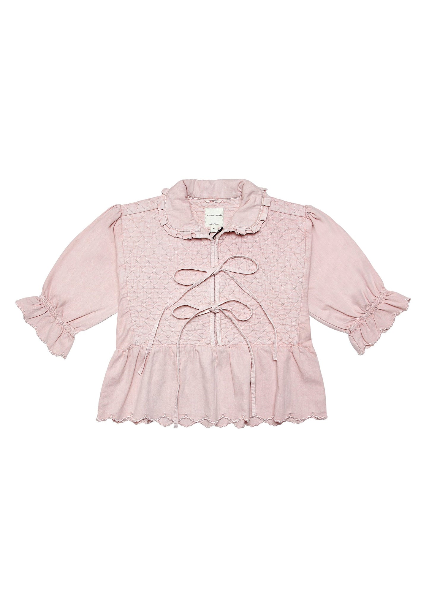 seventy + mochi Heidi Blouse in Pink Dawn