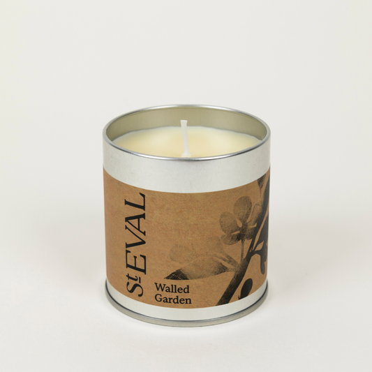 St Eval Walled Garden, Scented Tin Candle