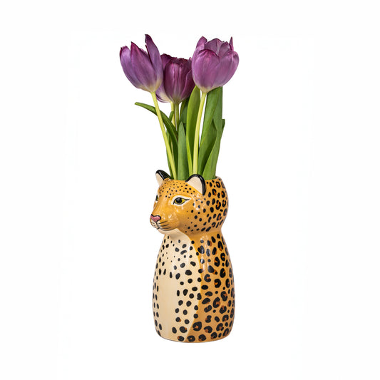 Sass & Belle Leopard Shaped Vase