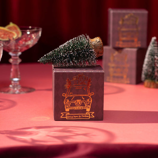 Zesty Lemons Sparkle Season - Driving Home For Christmas Tea Lights (Box of 2) - Christmas Spruce