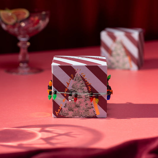 Zesty Lemons Sparkle Season - Cracking Christmas Tea Lights (Box of 2) - Fireside