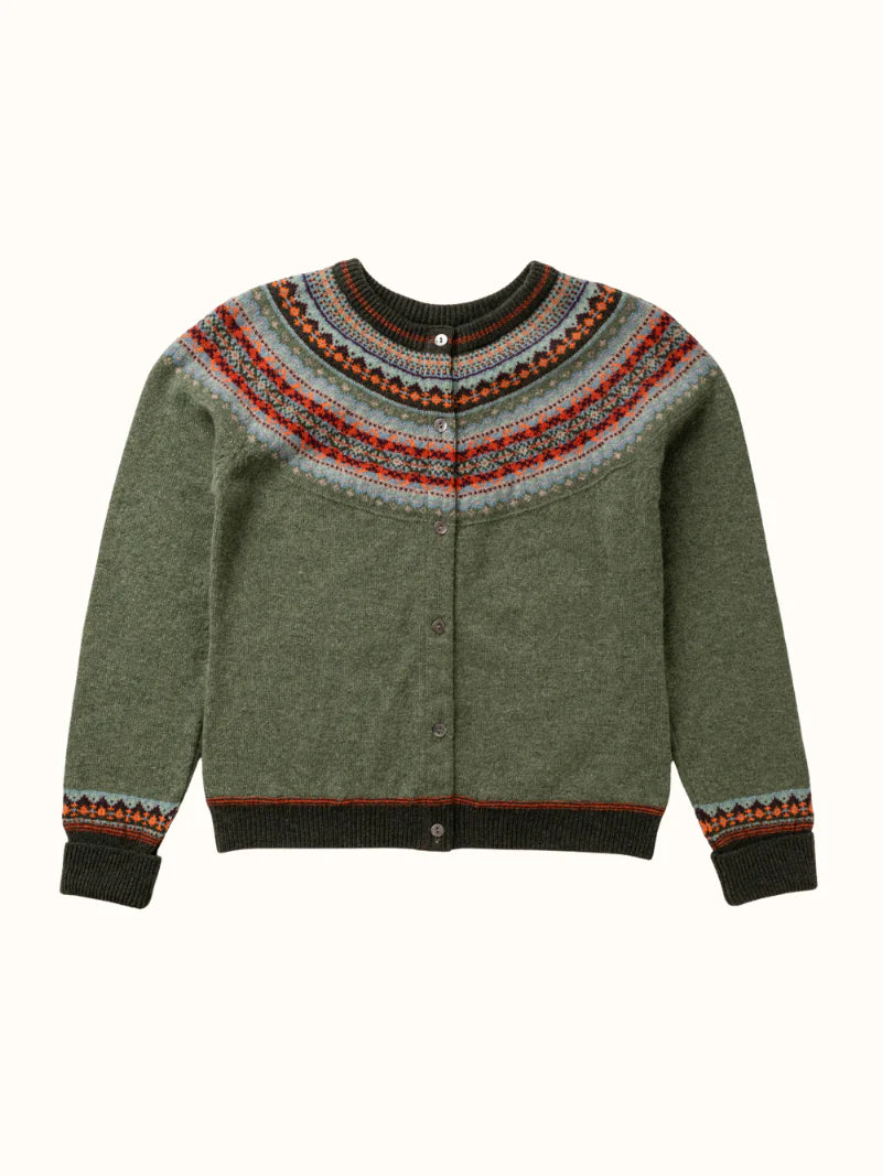 Eribe Alpine Short Cardigan in Braemar