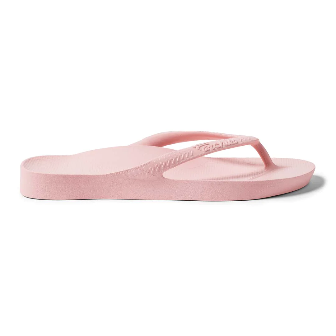 Archies Pink Arch Support Flip Flops - Classic