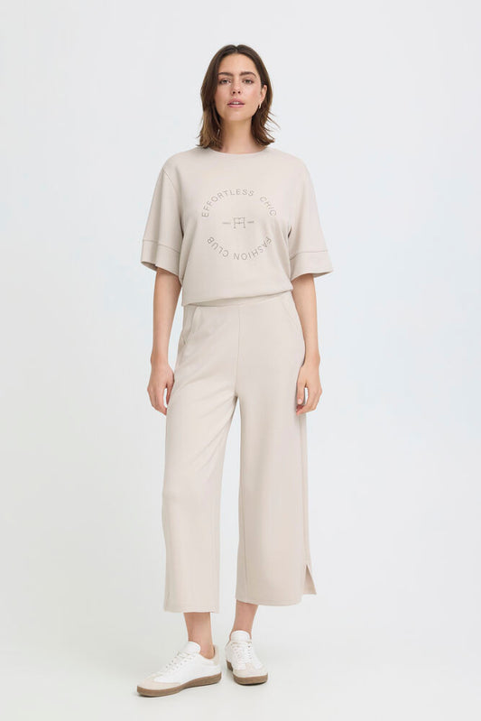 Fransa Aurora Pant in Grey Morn