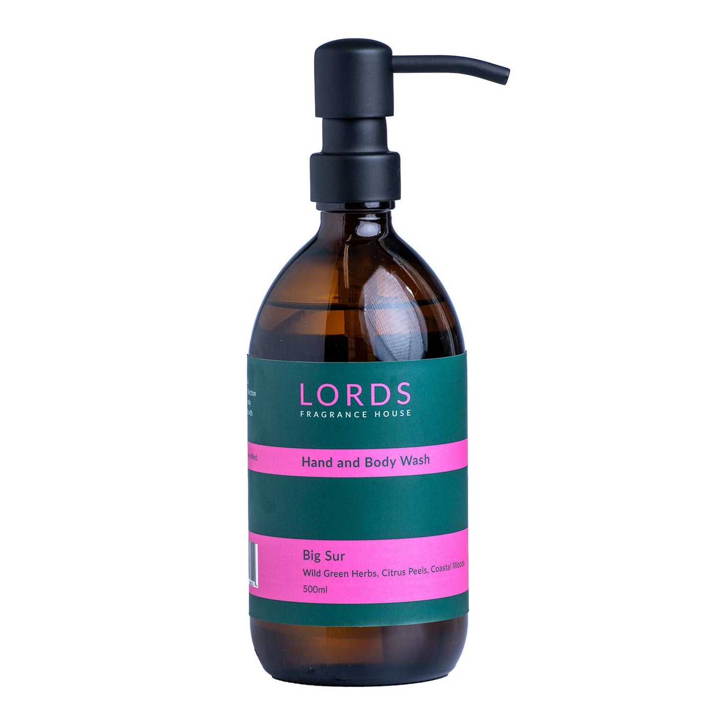 LORDS Fragrance House Hand and Body Wash -Trebarwith Strand