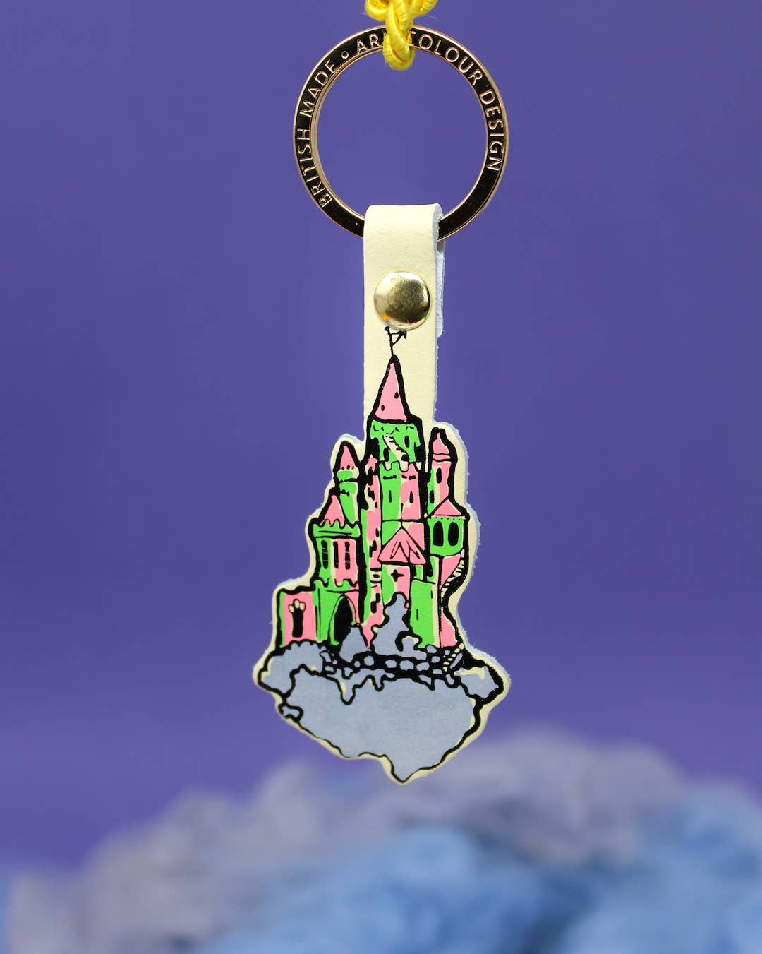 Castle Key Fob : Turquoise