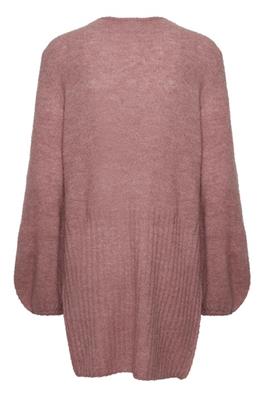 ICHI Kamara Cardigan in Heather Rose