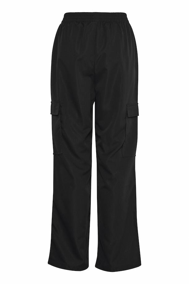 ICHI Kecia Black Trousers
