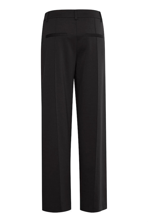ICHI Kate Office Wide Pants full length Black