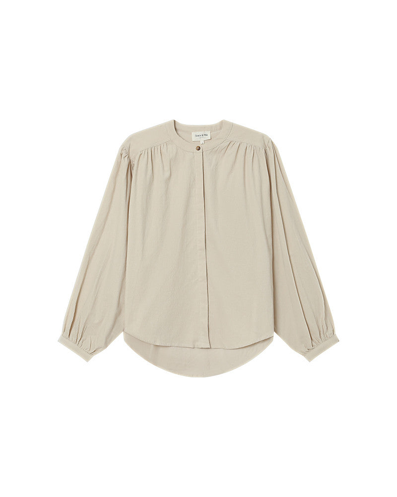 Grace & Mila Suri Blouse in Ecru