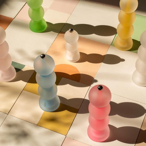 Addison Ross Blue Frosty Bobbin Salt or Pepper Mill 24 cm