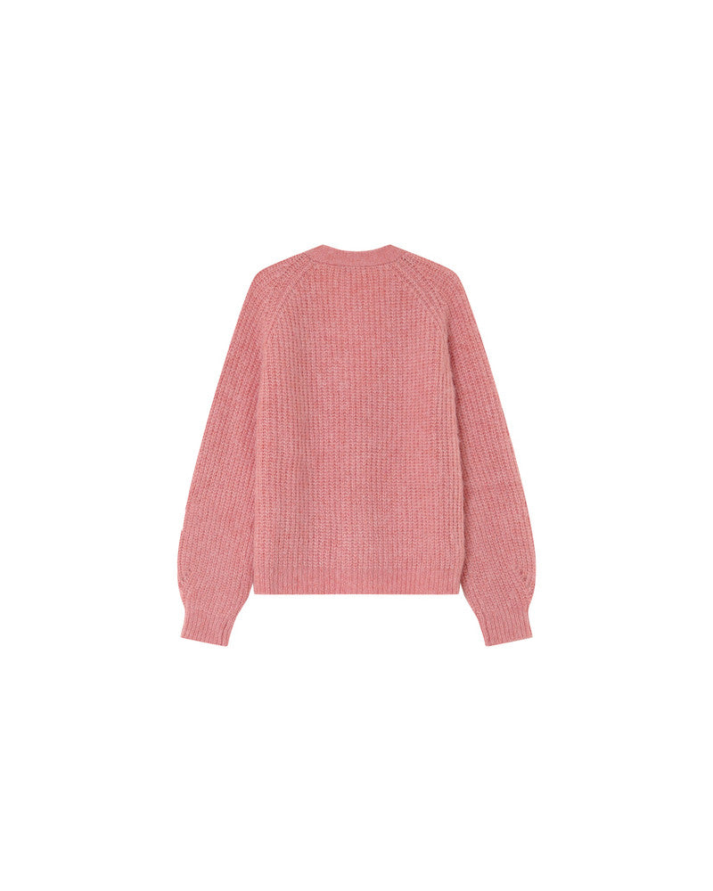 Grace & Mila Panettone Cardigan in Rose