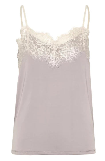 Soaked in Luxury Caya Singlet in Zinc