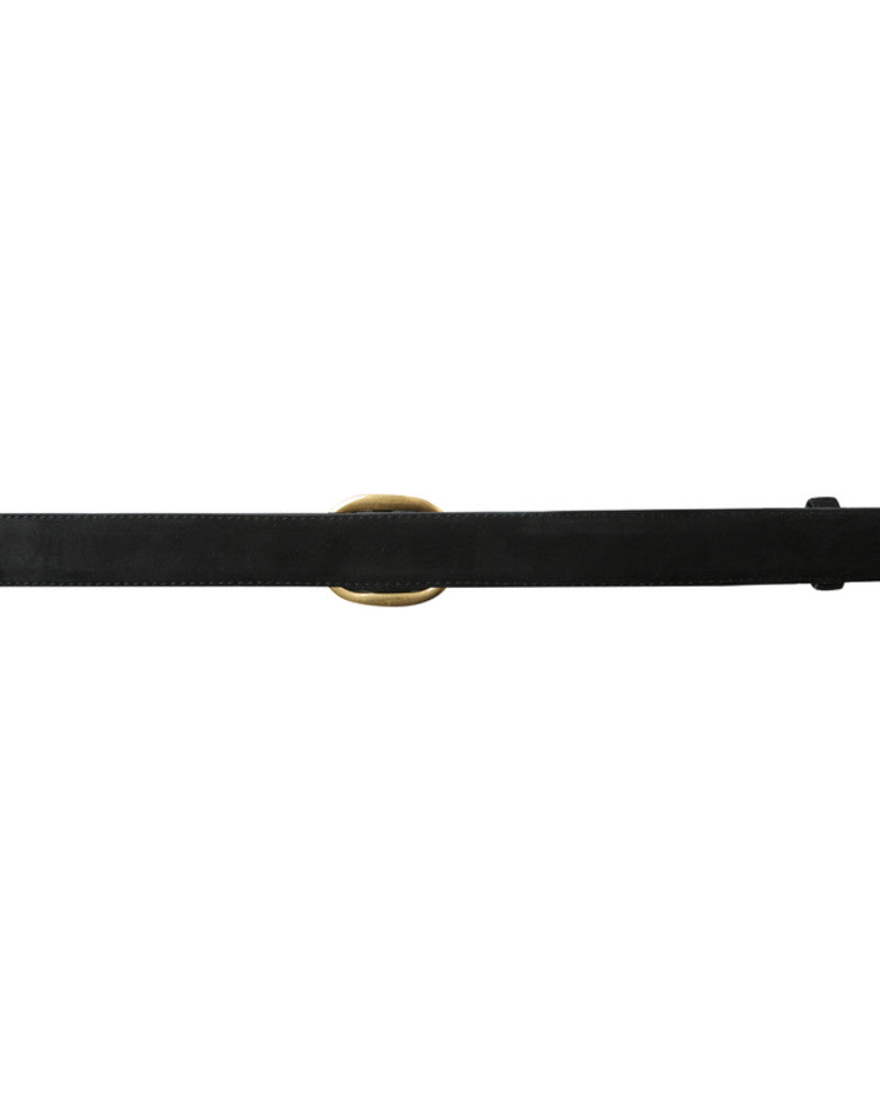 Grace & Mila Stallone Belt in Noir