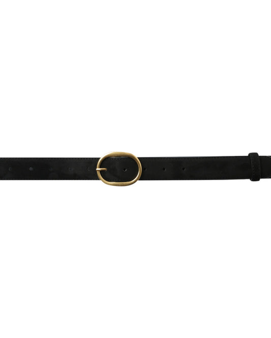 Grace & Mila Stallone Belt in Noir